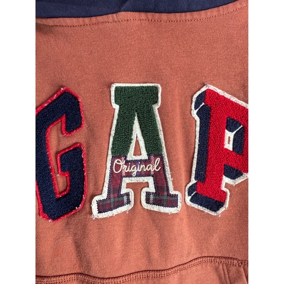 GAP Kids Colorblock Hoodie and Rugby Shirt Bundle Size M - Picture 5 of 9